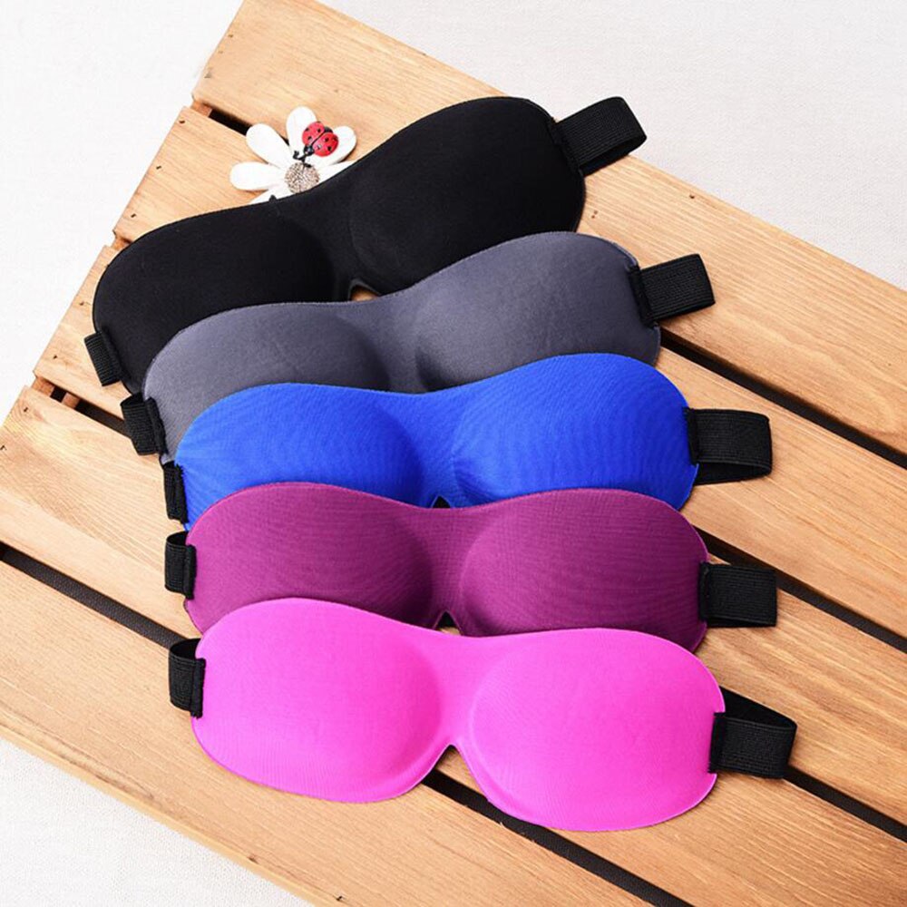 Mascarilla para dormir venda visera con los ojos vendados para el cuidado de la salud, viajes, Ayuda de sueño relajado, accesorios