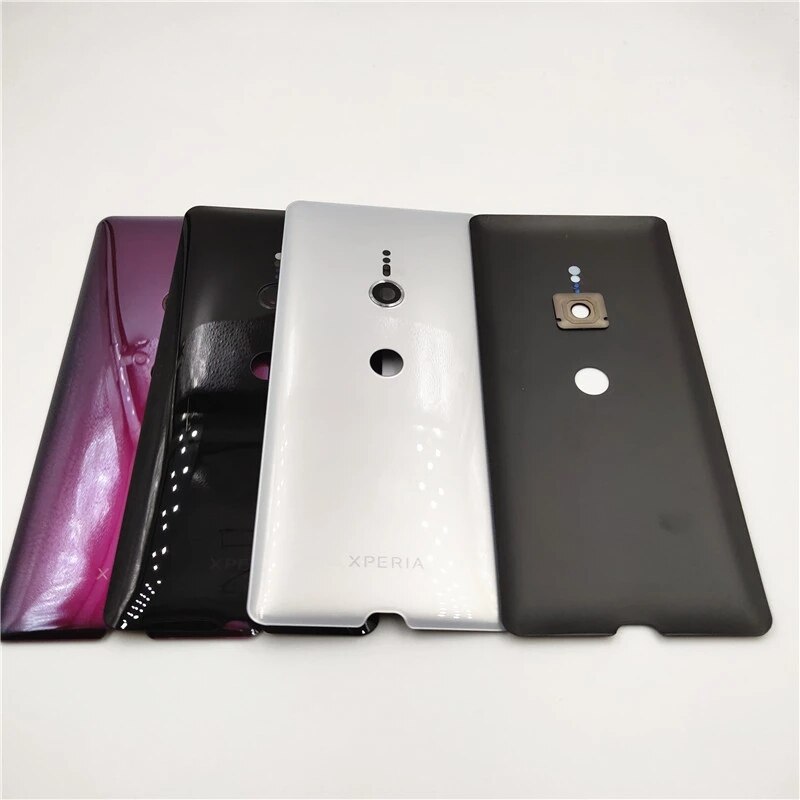 Alkuperäinen keramiikkalasi sony xperia  xz3 h9436 h9493 h8416 h9496 :lle takakansi takaluukun kotelo kameran linssillä