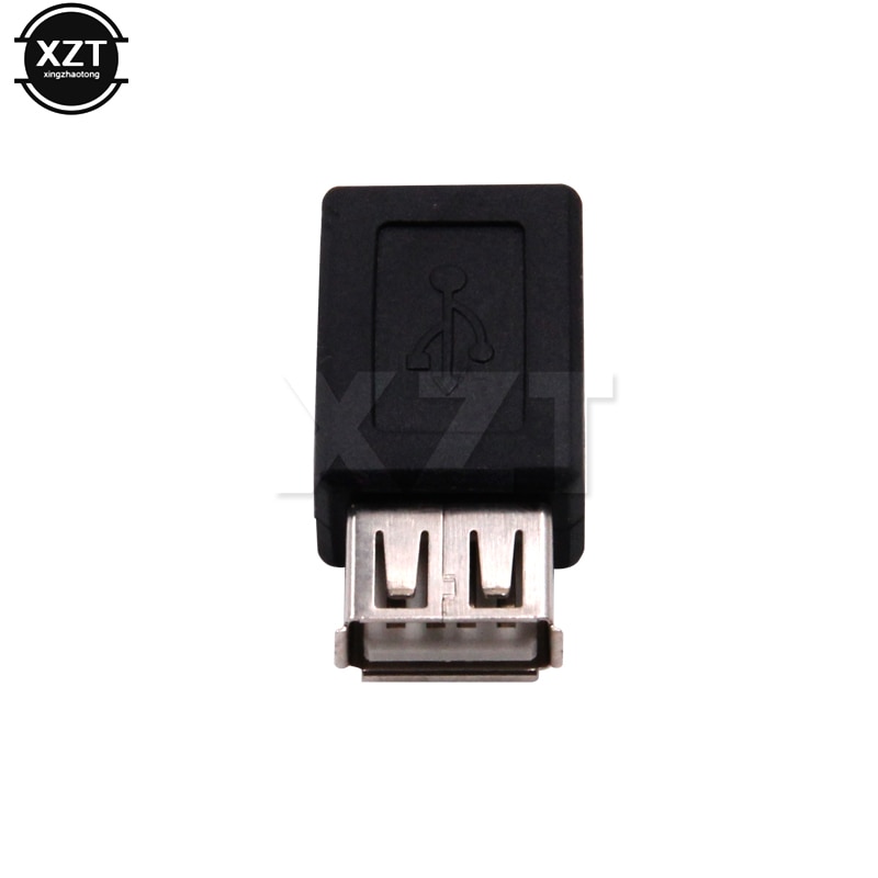 USB 2.0 Type A Female to Micro USB B Female Adapter Plug Converter usb to Micro Usb Data Charger for Mobile Phones Connector