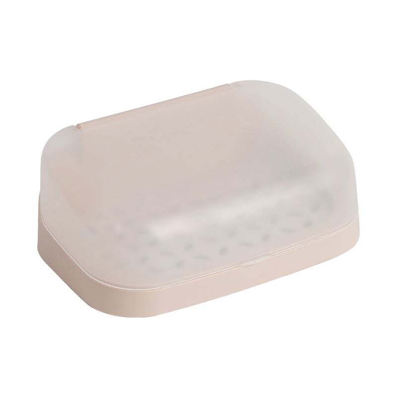 Waterdichte Wand Zeepbakje Met Deksel Thuis Douche Zeep Houder Afdruiprek Opbergvak Container Badkamer Accessoires