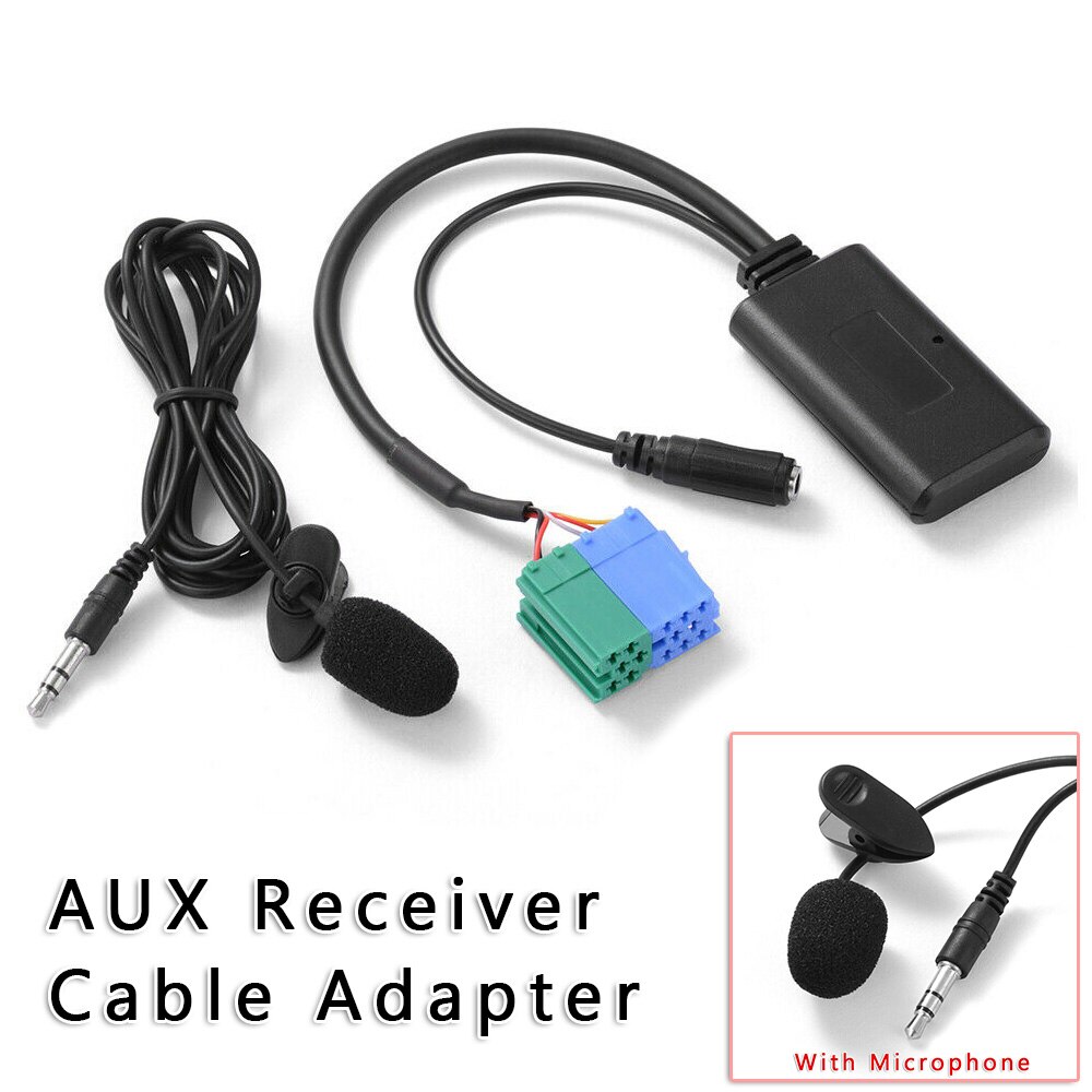 Bluetooth aux mottaker adapter kabel radio til porsche til becker  ma2254 til musikkelskere praktisk