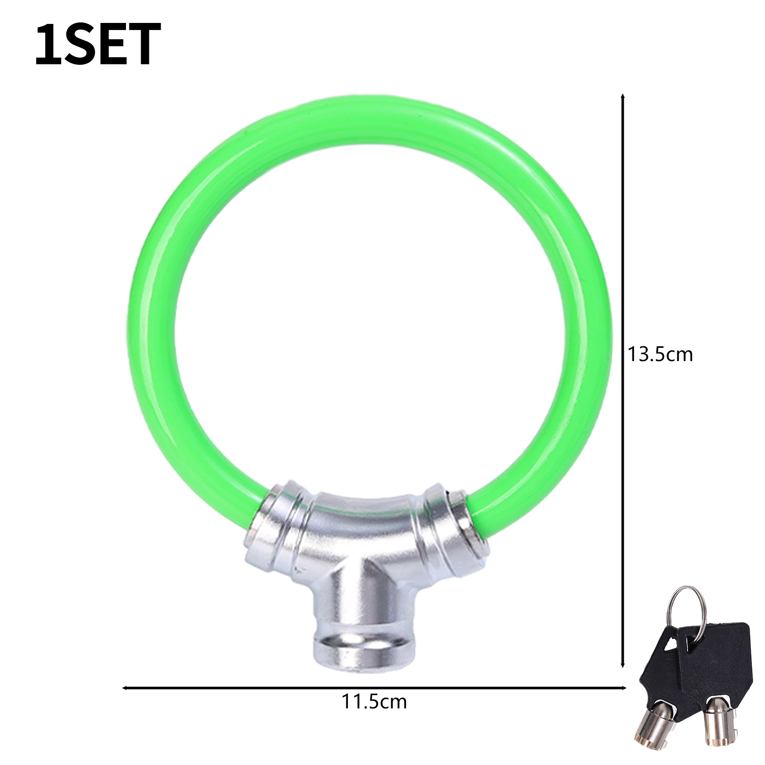 Mountain Bike Locks Portable Key Ring Lock Anti-theft Electric Car Accessories Children Skateboard Waterproof Bold Key Locks: Burgundy