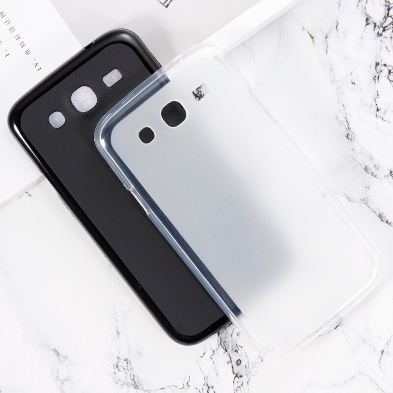 Coque arrière en Silicone TPU pour Samsung Galaxy, compatible modèles Mega 5.8 I9150, 5.8, mat, mince, antichoc