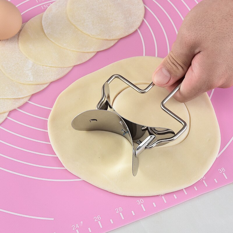 304 Stainless Steel Dumpling Maker Dumpling Pie Ravioli Mould Cooking Pastry Jiaozi Maker Kitchen Tools Baking Accessories