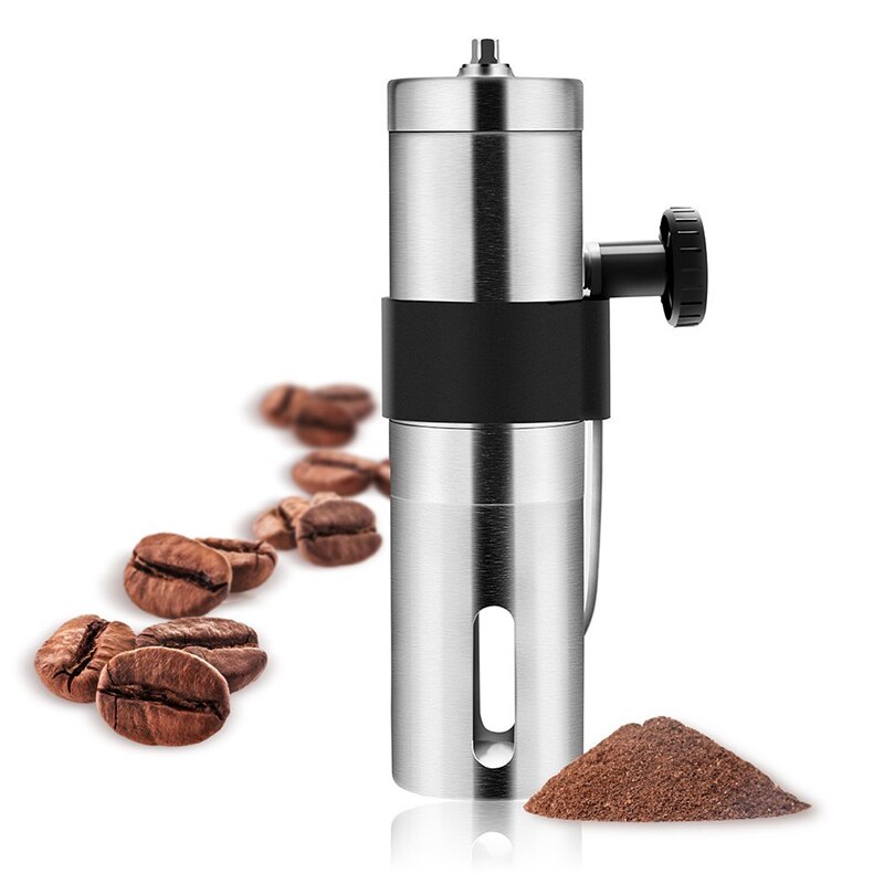 Stainless Steel 304 Manual Coffee Bean Grinder Mill Hand Grinder Kitchen Tool