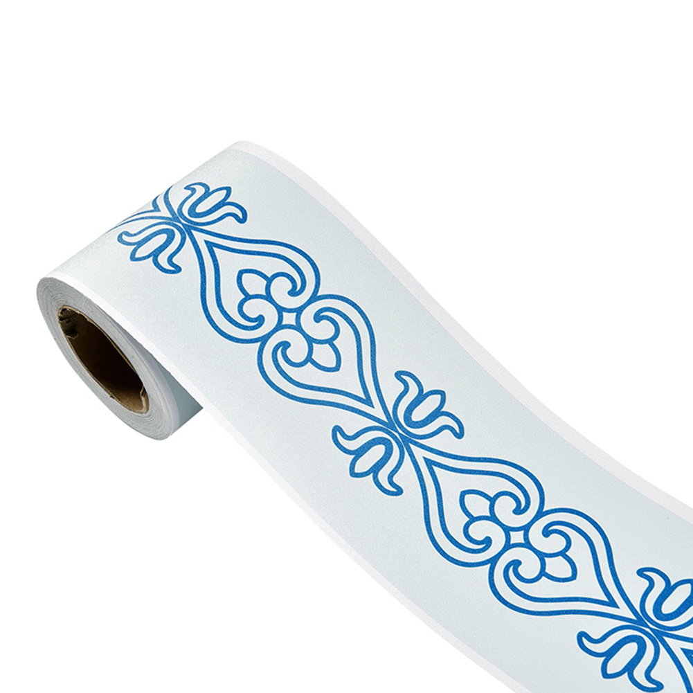 Nieuw Spiegel Muurstickers Diy 3D Pvc Zelfklevende Grens Plint Plafond Stickers Muurschildering Waterdicht VA88: Multi