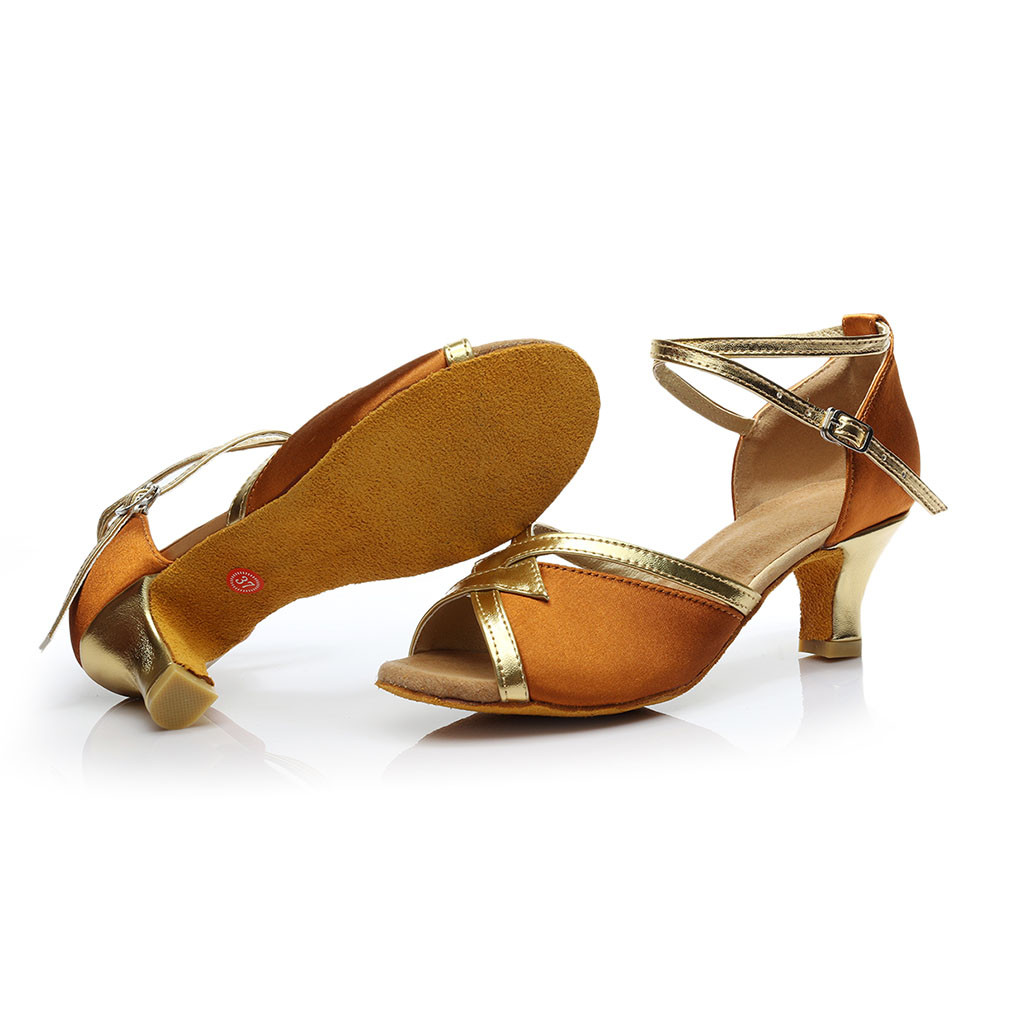 SAGACE Women's Sandalss Women Solid Rumba Waltz Prom Ballroom Latin Salsa Dance Shoes Sandals L0119