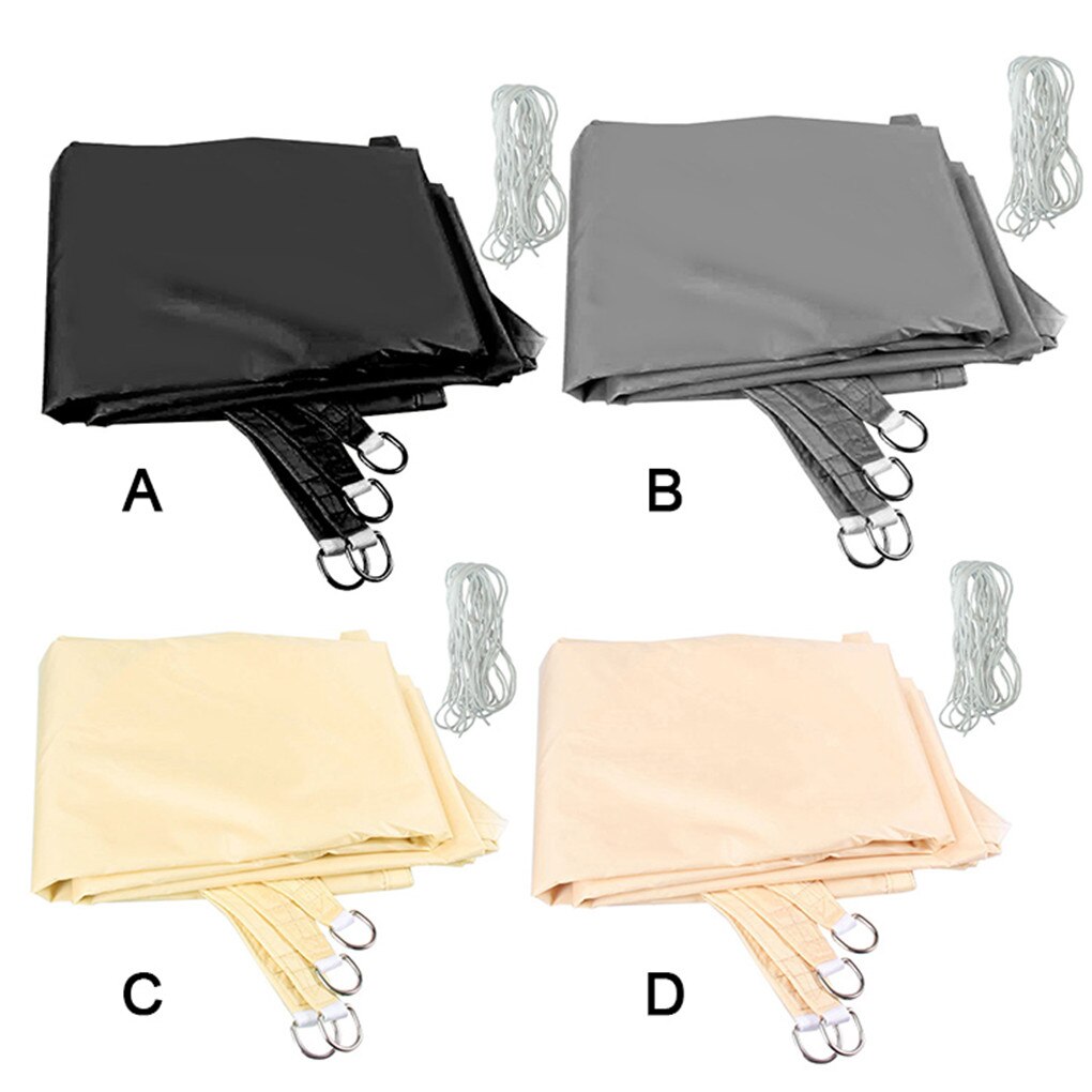 Waterproof Awning Polyester Outdoor Garden Courtyard Patio Shelter Summer Sun Protection Rain Cover Awning UV Protection