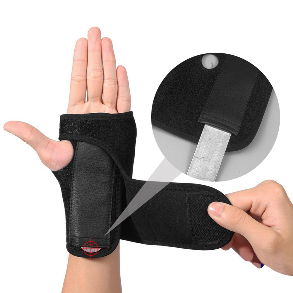 Sport Verstuiking Carpaal Tunnel Duim Pols Brace Pain Relief Hand Ondersteuning Bandage