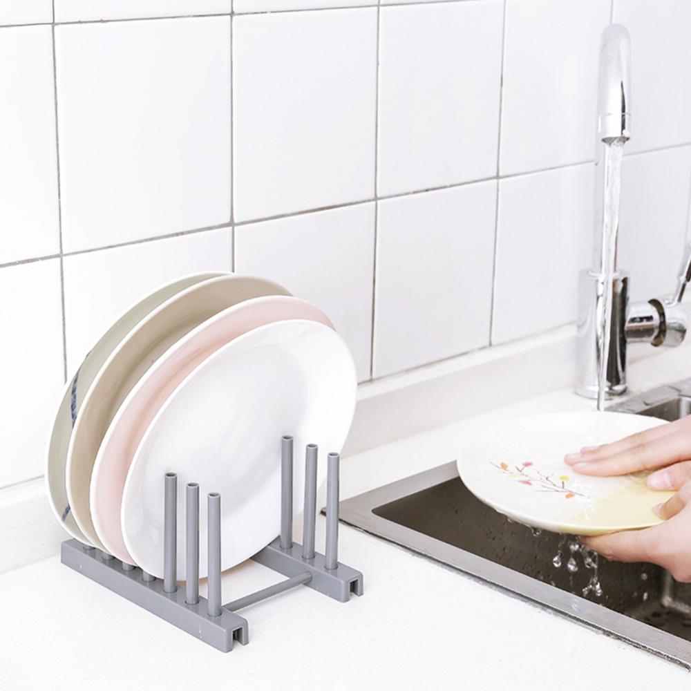 Abtropfgestell Gestell Topf Deckel Gestell Stand Platte Erzähler Trocknen Halfter Bücherregal Tassen Anzeige Kochen Werkzeuge Küche Organizer Zubehör