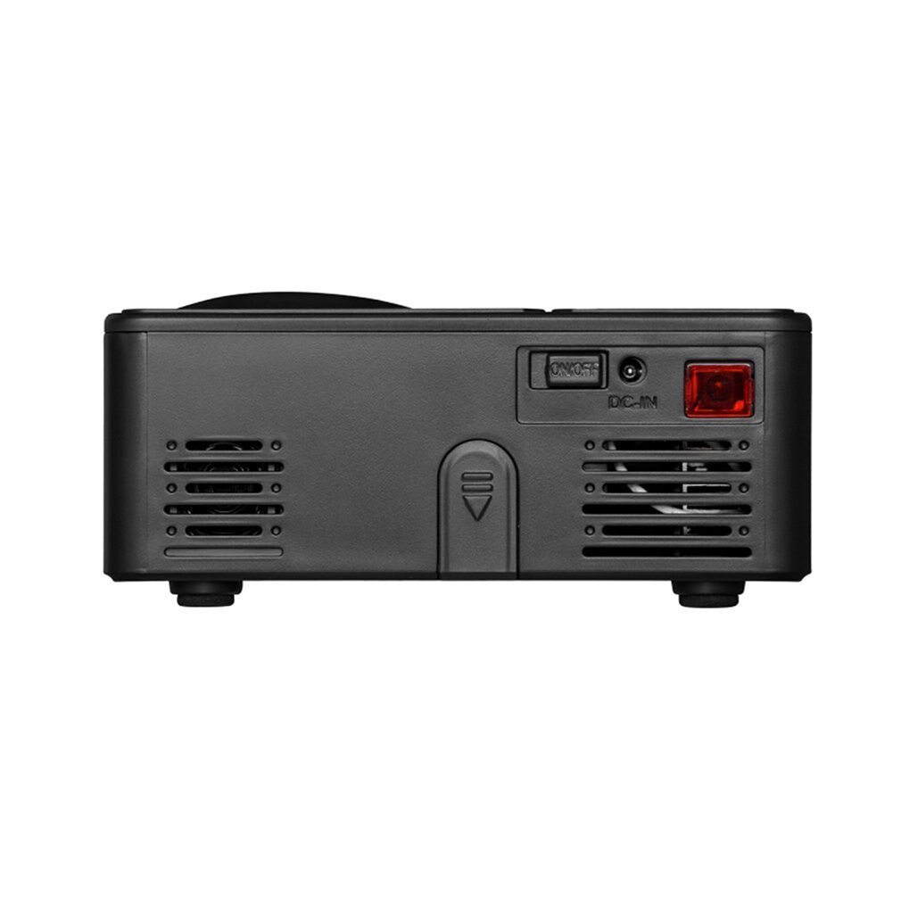 814 Mini proyector para conferencias Led pequeño para el hogar Micro proyector portátil compatible con proyección Hd de 1080P