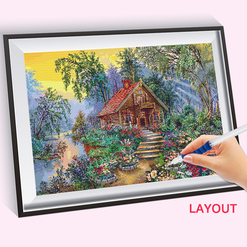 EverShine Full Square Diamond Painting House Mosai... – Grandado