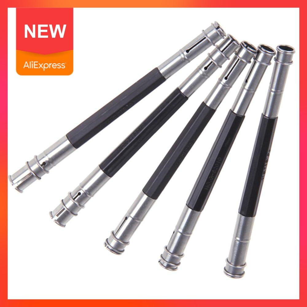 Metal Adjustable Dual Heads Pencil Extender Holder School Office Sketch For Writing Art Write Painting Tool T6D4