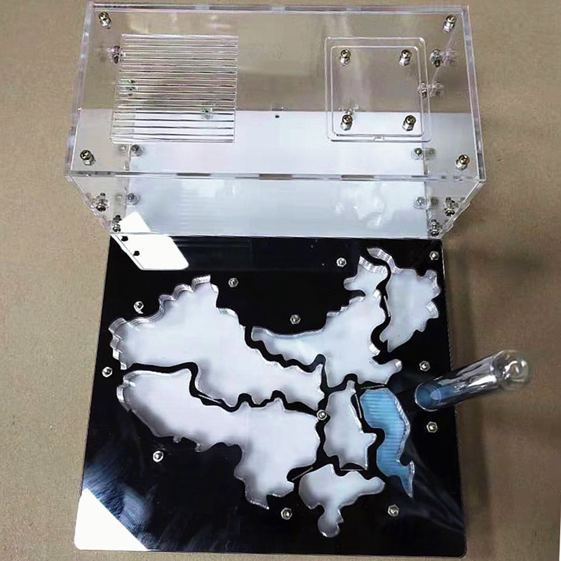 Large Size Ant Nest China Map Large Plane Nest Acrylic Nest Ant Farm Desktop Decoration Collection