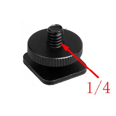 50pcs/lot 1/4" to 3/8" Male to Female Thread Screw Mount Adapter Tripod Plate Screw mount for Camera Flash Tripod Light Stand