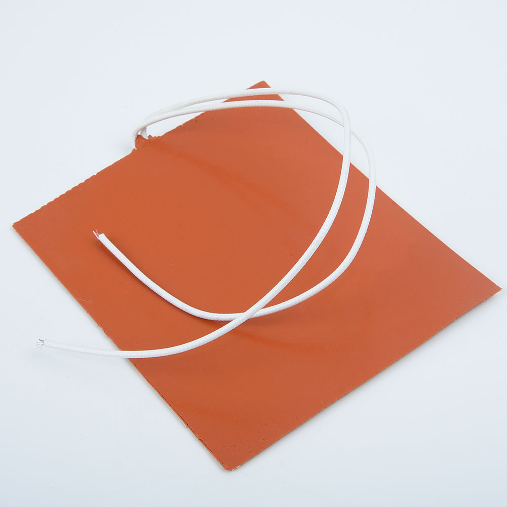12V 12W Silikon Heizung Pad Für Drucker Erhitzt Bett Heizung Matte 60 grad Celsius