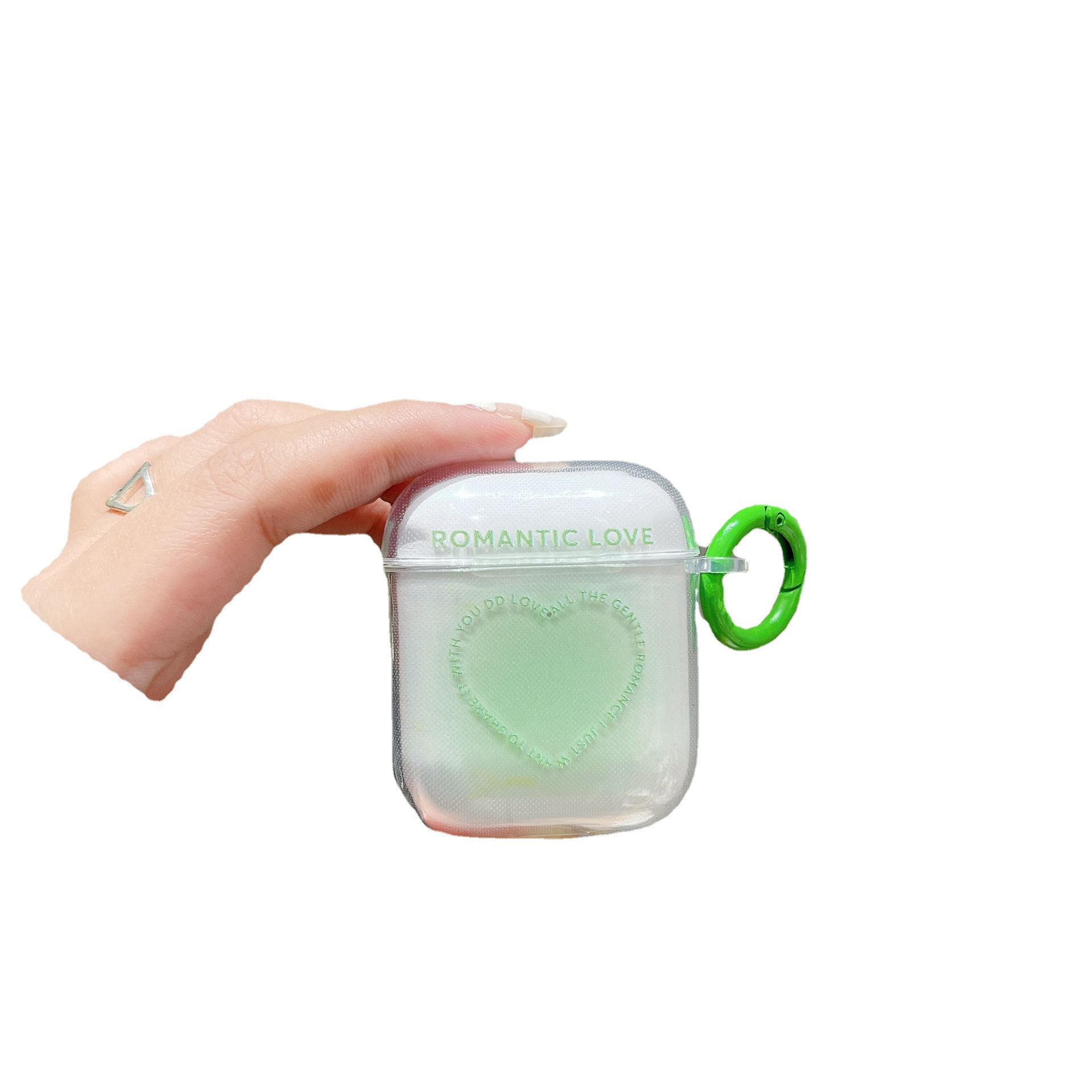 Liebesbrief für Airpods1/2nd Generation Schutzhülle für Apfel Profi2nd Kopfhörerhülle transparent 3. Generation Softcover
