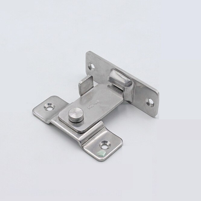 Modern Large Hasp Latches 304 Stainless Steel Sliding Door Chain Locks Security Tools Hardware For Barn Sliding Door Latch