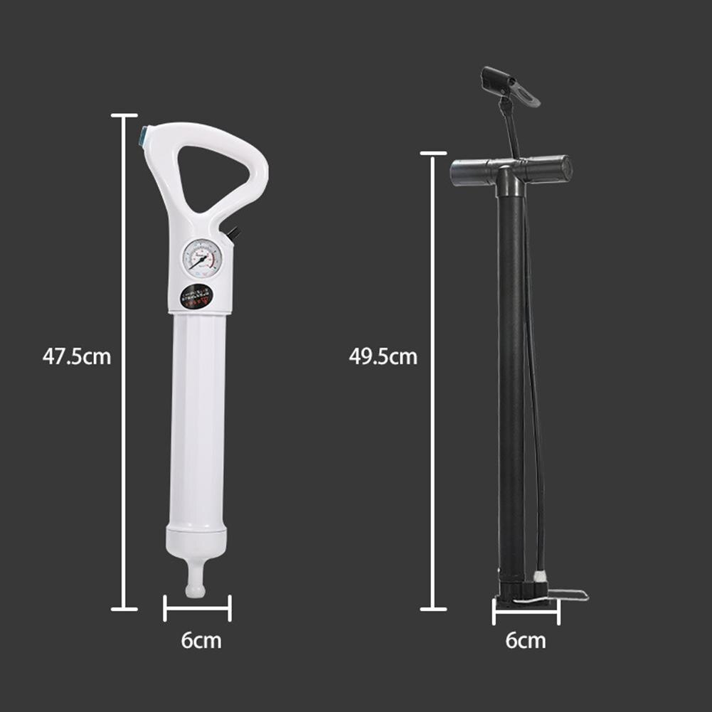 Powerful Toilet Bathroom Plunger Auger Cleaner High Pressure Air Drain Blaster Excellent Heat and Weather Resistance