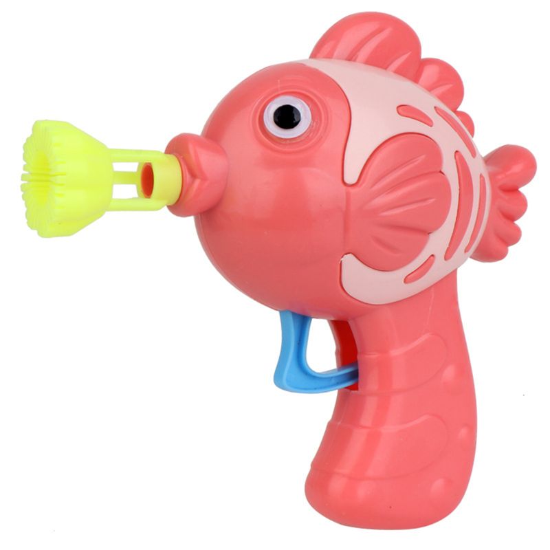 Leuke Vis Zeep Water Bubble Bubble Blower Machine Speelgoed Voor Kids Kinderen Manu T5EC