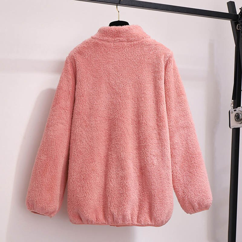 Winter coat women plus size bust 150cm 6XL 7XL 8XL 9XL 10XL outerwear women white pink colors