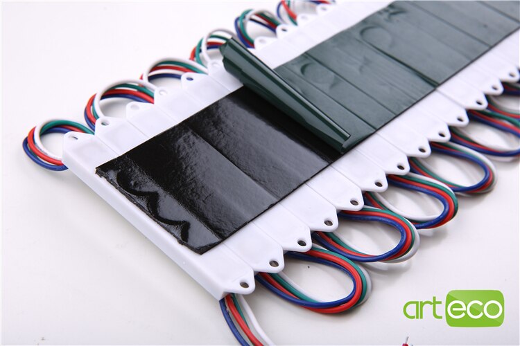 100 teile/los DC12V 5050 3LEDs LED-modul 5050 RGB LED-modul licht RGB IP65 Wasserdicht
