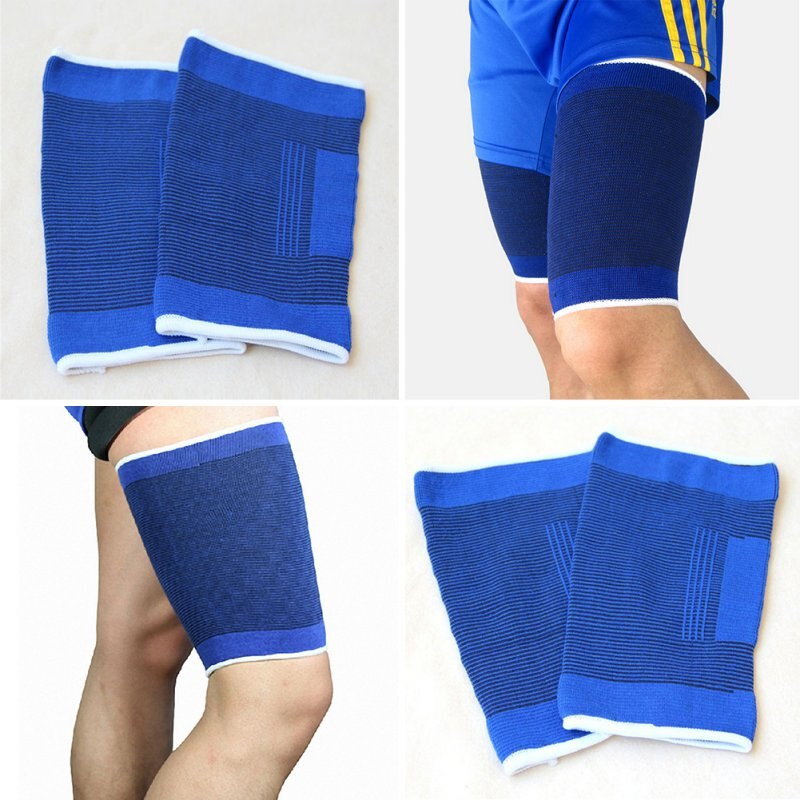Sport and Fitness Thigh knitted thick sponge basketball crash Support