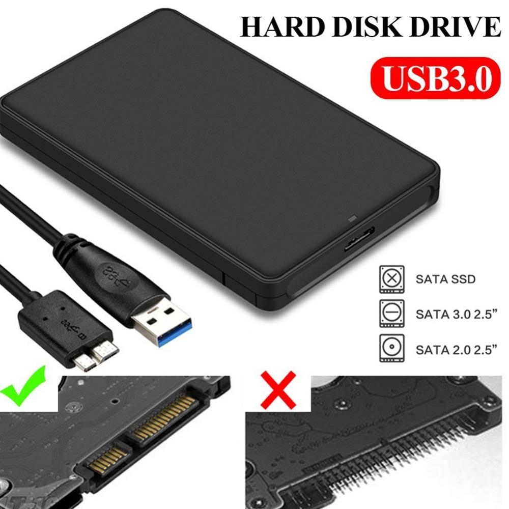 2.5 Inch Hdd Sata To Usb 3.0 Tool-Free External Hard Drive Enclosure For Hdd Ssd Case Nas Caddy Boitier Disque Dur 2.5 Usb 3.0