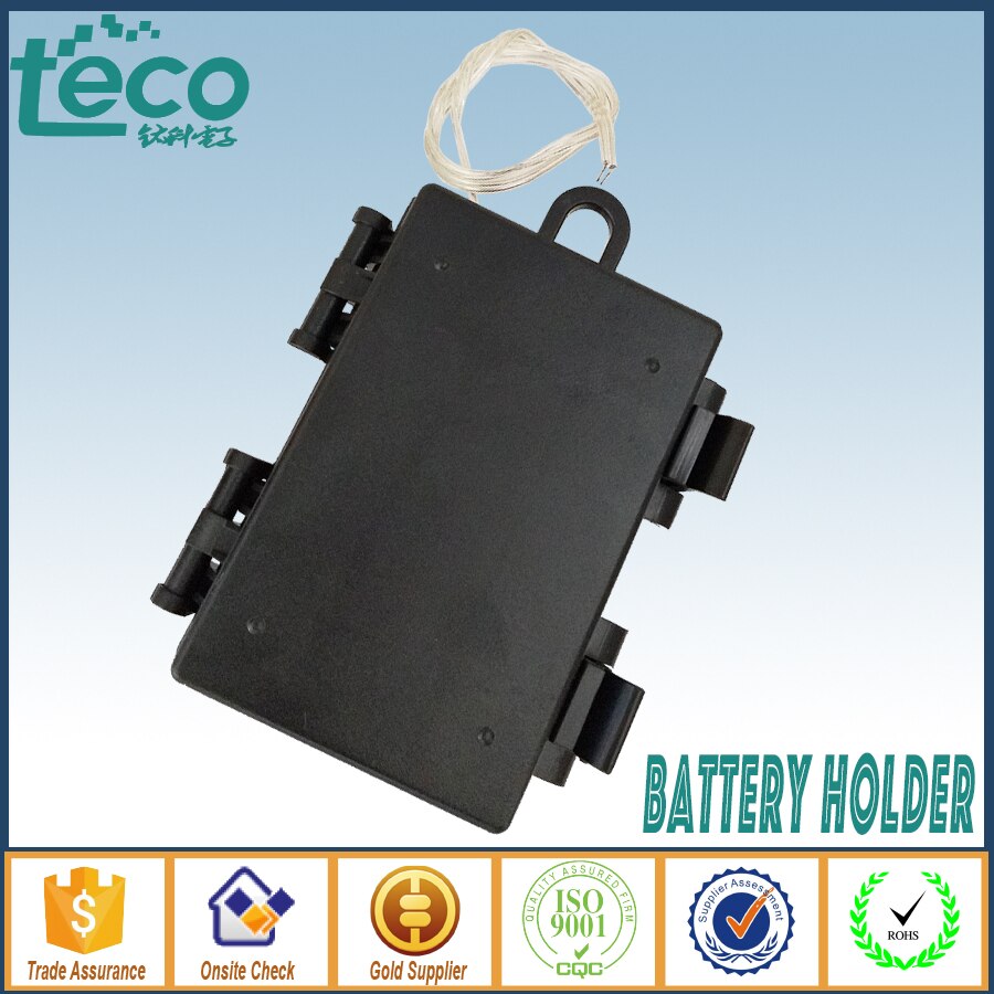 Contenitore impermeabile della cassa del supporto di batteria delle batterie di 3 pz/lotto 4.5V 3 x AA con l&#39;interruttore On/Off TBH-2A-3T