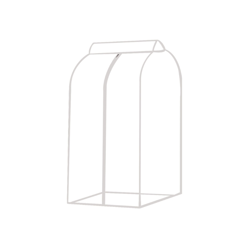 Range-cintres Triangulaire Pliable MagiDeal - Organisateur De Placard Portable, Toile Beige