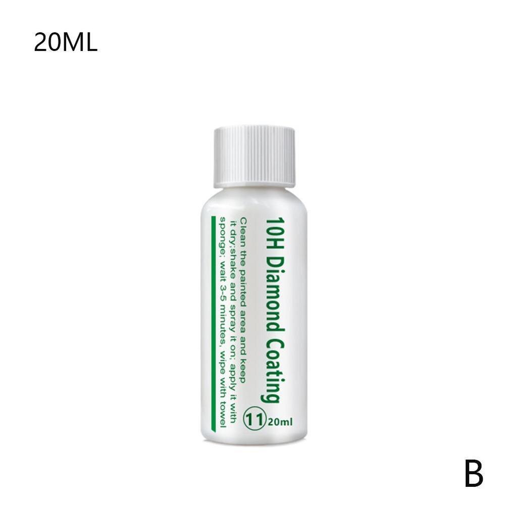 10H Diamond Coating Hydrophobic Glass Coating Ceramic Automotive Coating Car Kit Diamond Hydrophobic Glass Coating Polish: 20ML