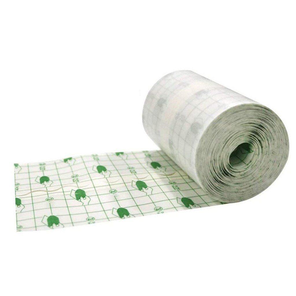 1Roll Practical Wound Dressing First Aid Fixation Tape PU Transparent Waterproof Adhesive Film Roll Bandage