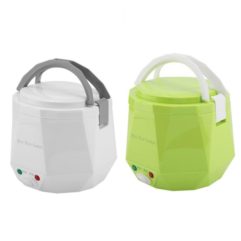 VOGVIGO 1.3L Portable Electric Mini Rice Cooker Lunch Box Microwave Smart Rice Cooker Small 12V/24V for Car/Truck Kitchen Tools
