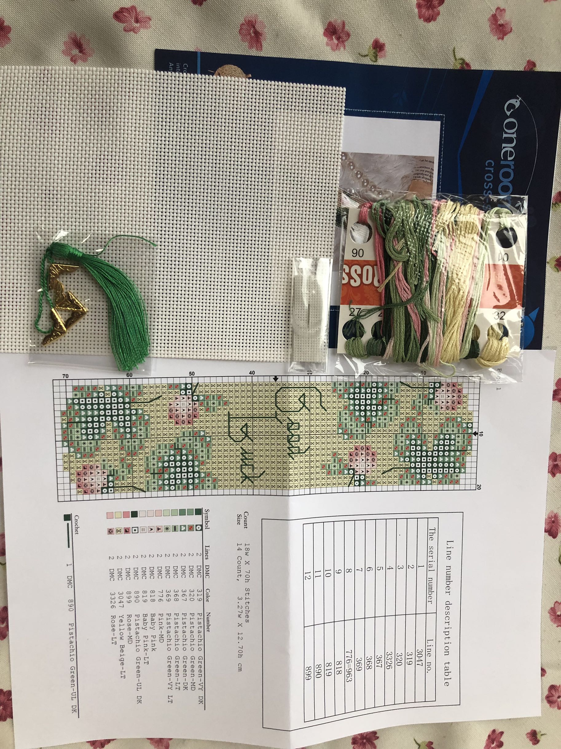 BB Craft Stich Cross Stitch Bookmark Christmas Plastic Fabric Needlework Embroidery Crafts Counted Cross-Stitching