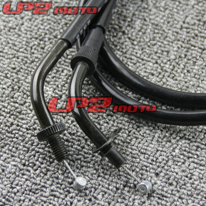 Voor Yamaha Dragstar 1100 XVS1100 V-Star Throttle Lijn Gaskabel Olie Terugkeer Kabel 1 Paar