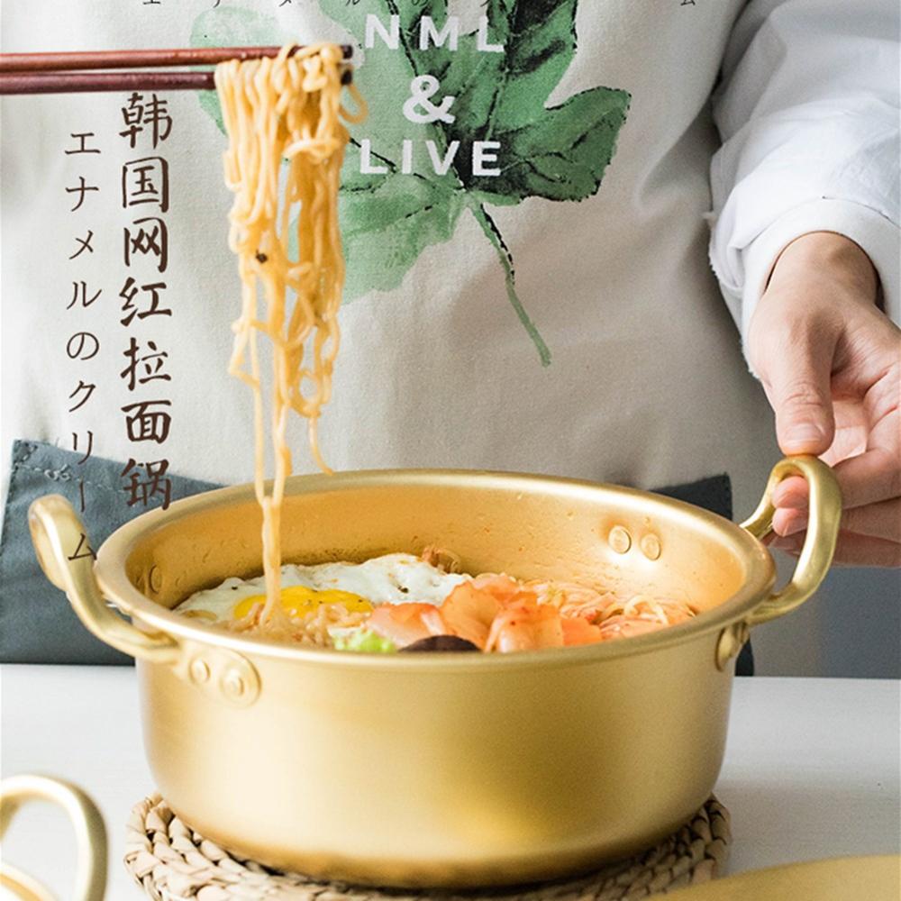 Ramen Topf Nudel Herde Aluminium Koreanische sofortig-nudeln Topf