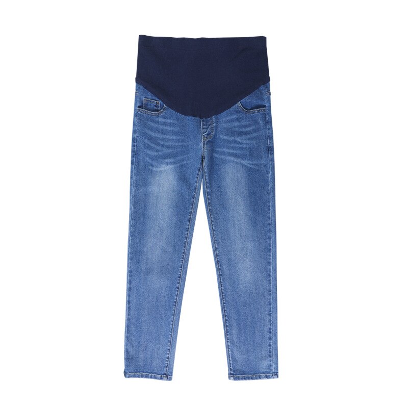 6xl store gravide bukser løse brede ben plus fede gravide kvinder jeans justerbar talje gravid kjole gravid tøj