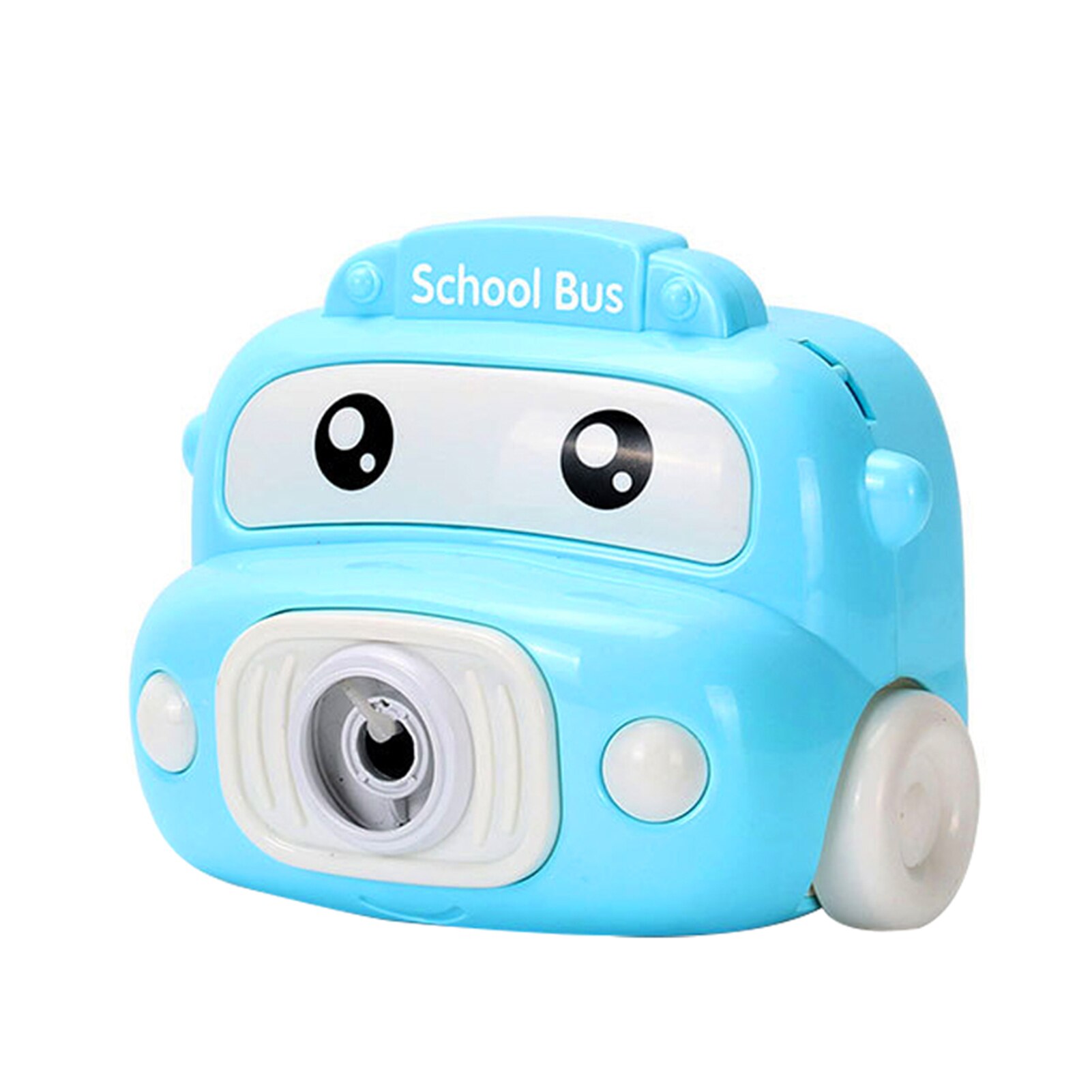 Camera bubble machine children's electric bubble machine fun music children bubble machine children's: Blue