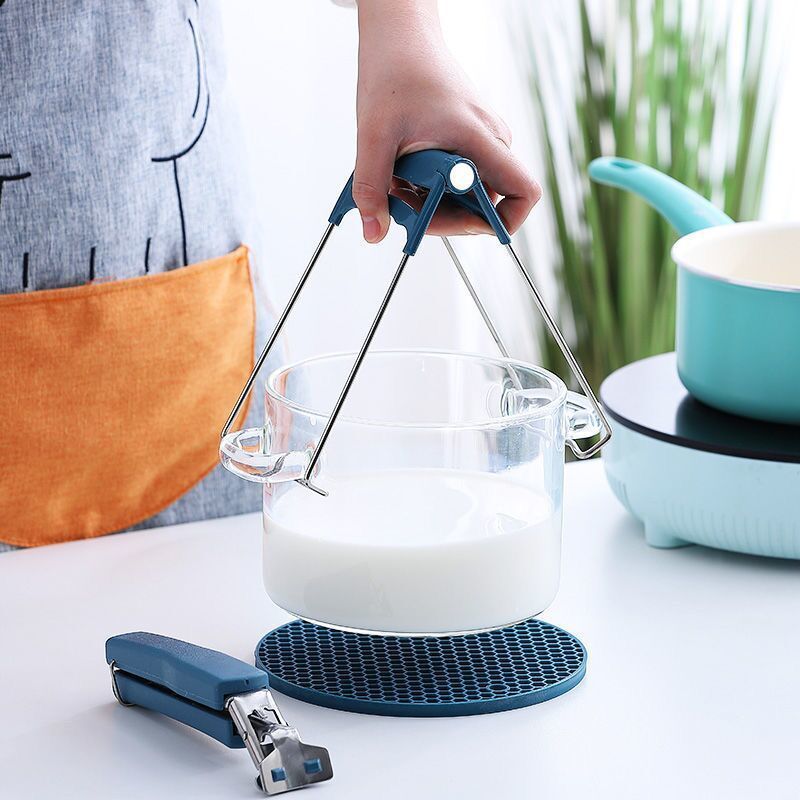 Skåltang til at løfte madskåle nyttige ting til køkkenet køkkenartikler fra instant komfur mikrobølgeovn airfryer værktøj