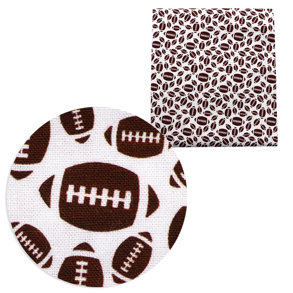 50*145cm Football Printed Patchwork Printed 100% Cotton Fabric for Tissue Kids DIY Sewing Quilting Fat Quarters Material,c11060: 1099635003