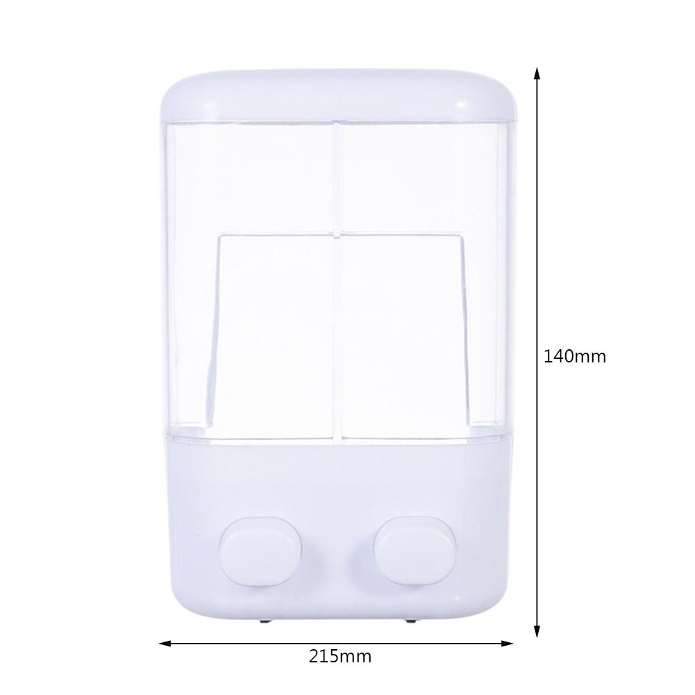 Abs Muur Gemonteerde Zeepdispenser Schuim Hand Wassen Apparaat Voor Badkamer Wasmiddel Shampoo Dispenser Voor Vloeibare Zeep: 1000ml
