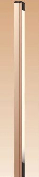 Brazo Largo lámpara de escritorio con Clip Oficina lámpara de escritorio Led ojo-Protección de larga vida libro lámpara para dormitorio Led luz 3-nivel de brillo y Color: Gold / 8W EU Plug