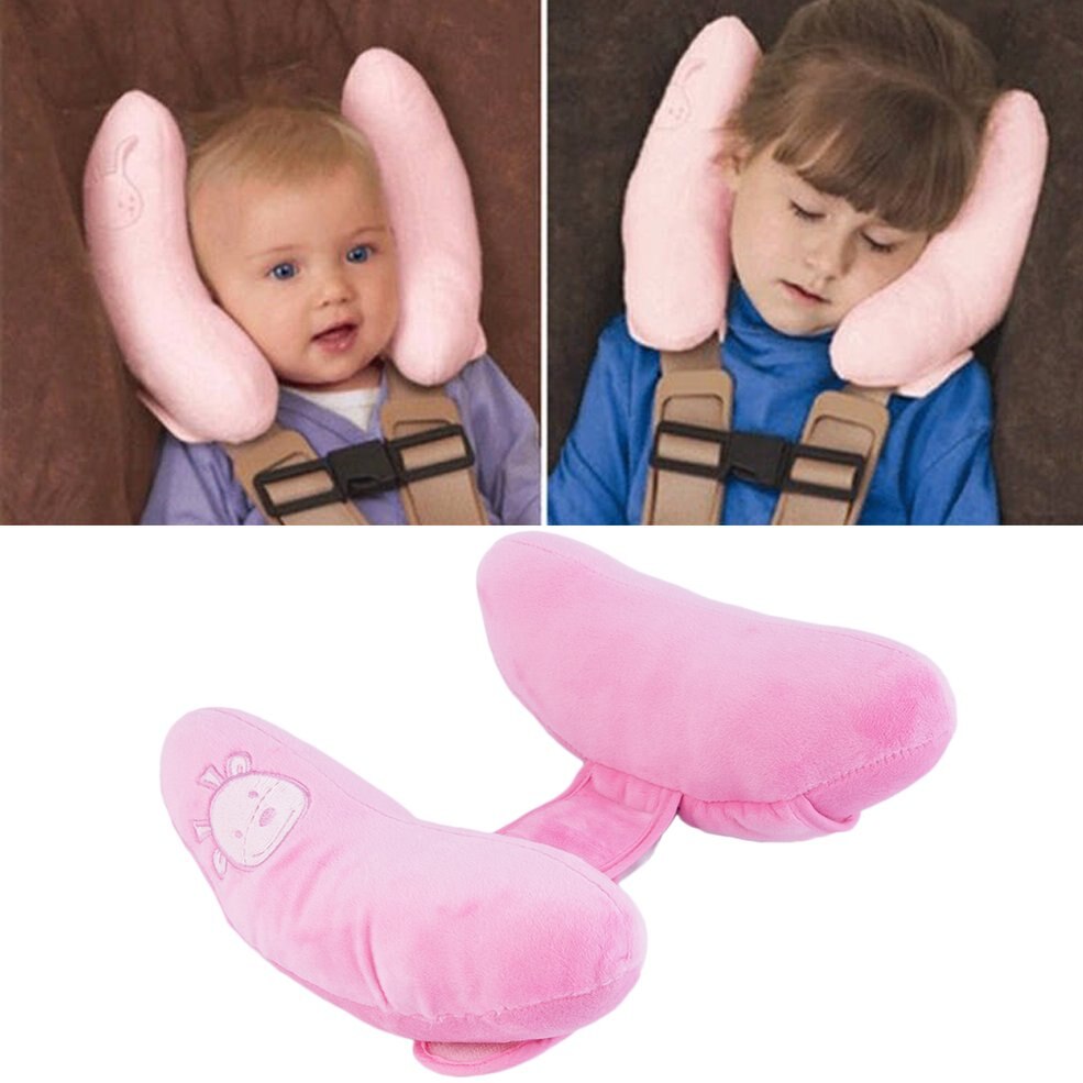 Car Cushion Head Neck Rest Pillow for Car / Baby Buggy , Comfortable Headrest Neck Seat Covers, for Children Kids Protection