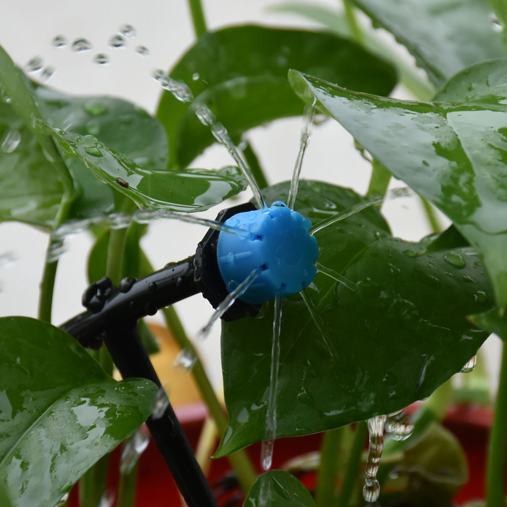 DIY Drip Irrigation System Automatic Watering Garden Irrigation Micro Drip Watering Kits with 8 Holes Drippers Sprinklers