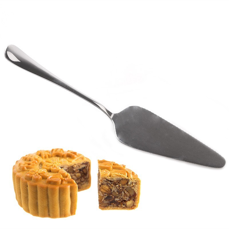 1 pc tårtskyffel i rostfritt stål western cake spatel pizzaskärare verktyg ostbakelse tårtavdelare