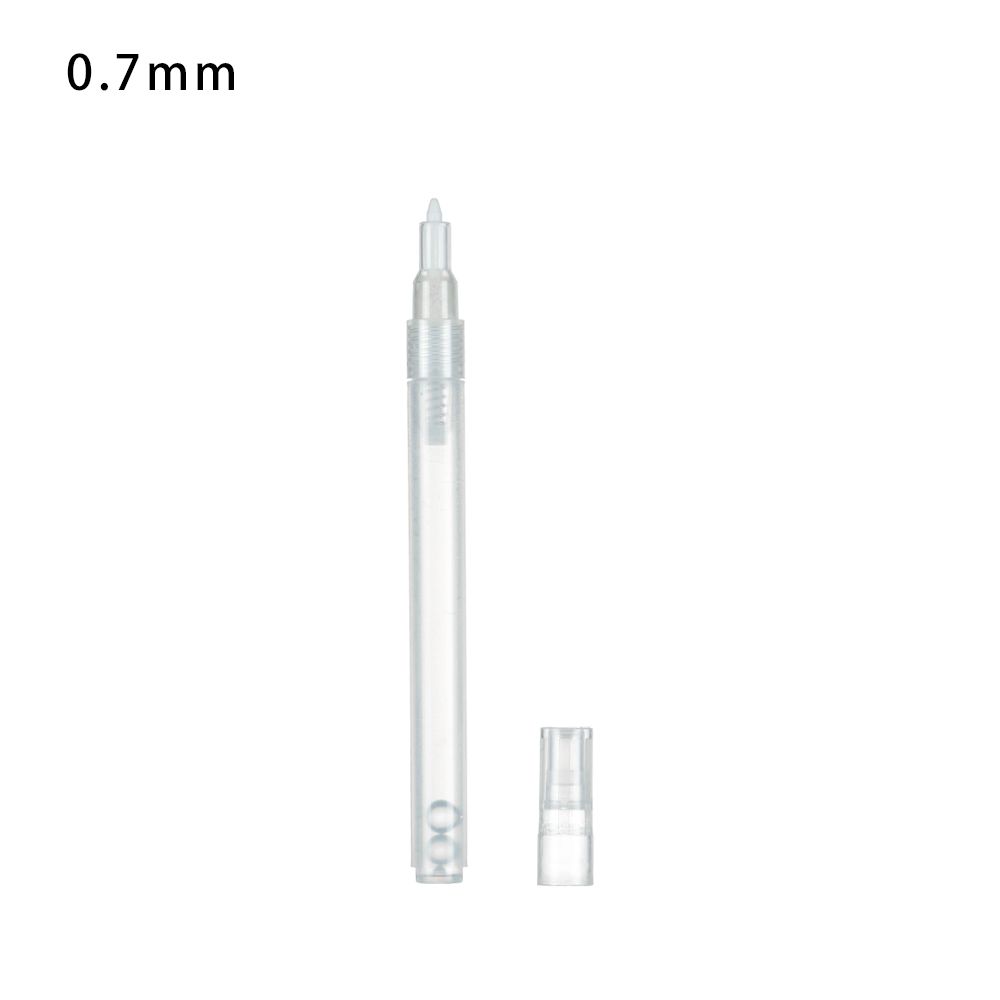 1Pc Plastic Empty Pen Rod 07mm 3mm 45mm 5mm 65mm 8mm 10mm 30mm 50mm Barrels Tube For Liquid Chalk Markers Pen Accessories: 0.7mm