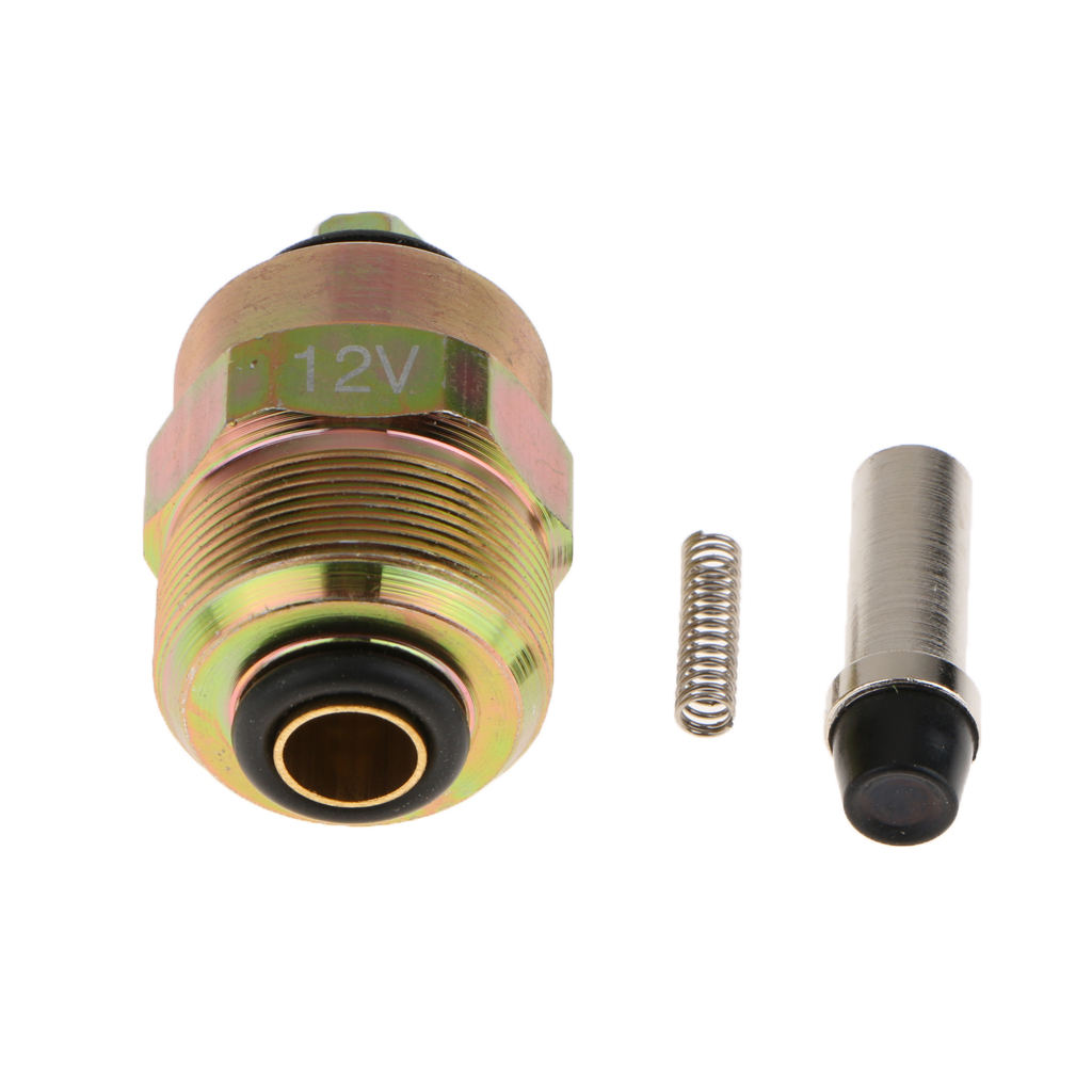 12V Fuel Shut Off Solenoid Valve Switch For Isuzu 0330001015 Aftermarket Part