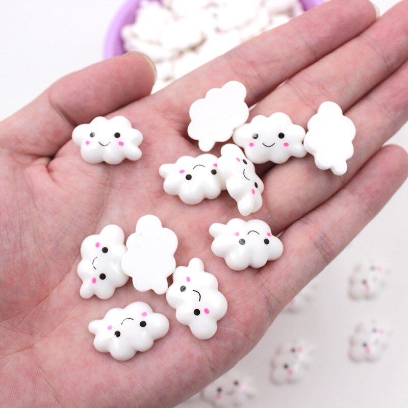 White Cloud Slime Charms Addition All Topping For Slime Filler Decor Diy Polymer Accessories Toy Lizun Model Tool For Kids Toys