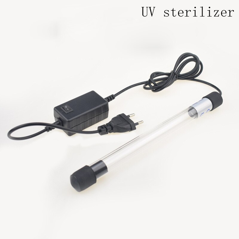 Lámpara para acuario, esterilizador uv, germicida para tanque de peces, lámpara de buceo, estanque de peces, lámpara ultravioleta de algas UVC