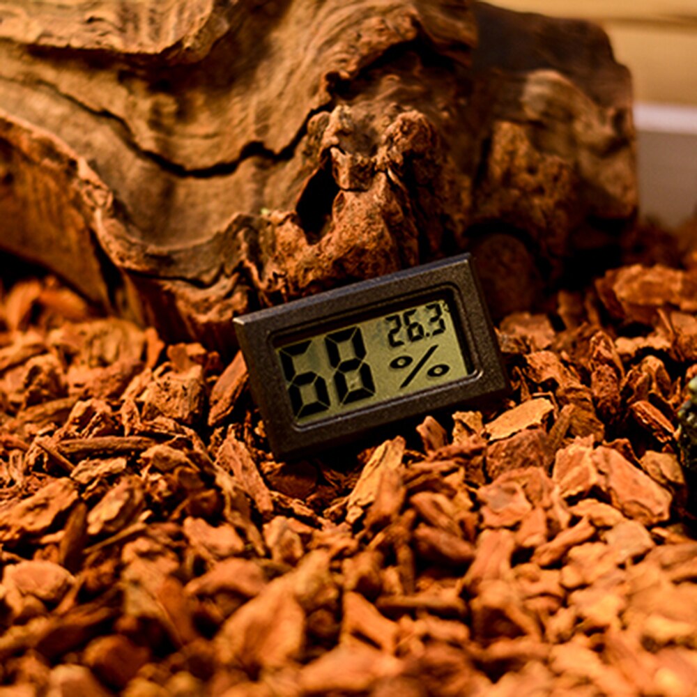 1Pc Mini Indoor Digital LCD Temperature Sensor Humidity Meter Thermometer Hygrometer Gauge Fridge Thermometers